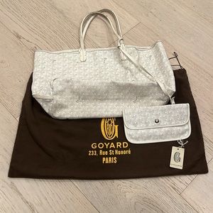 Goyard white PM